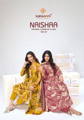 Suryajyoti naisha vol-51 Surat dress material market