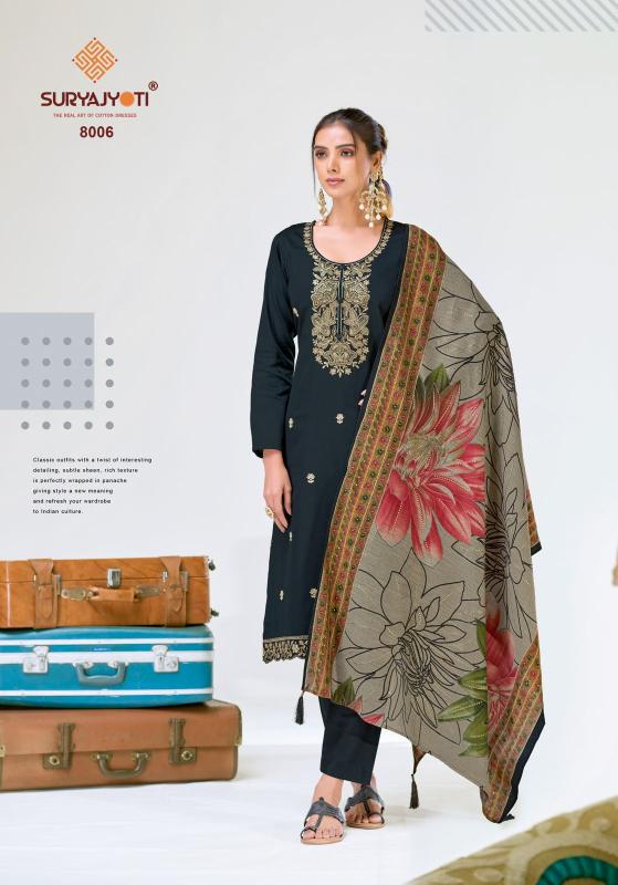 Suryajyoti Pashan Vol 8 Dress materials manufacturers in Mumbai