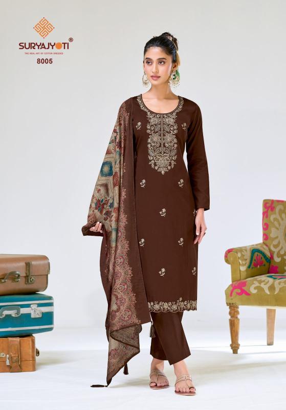 Suryajyoti Pashan Vol 8 Dress materials manufacturers in Mumbai