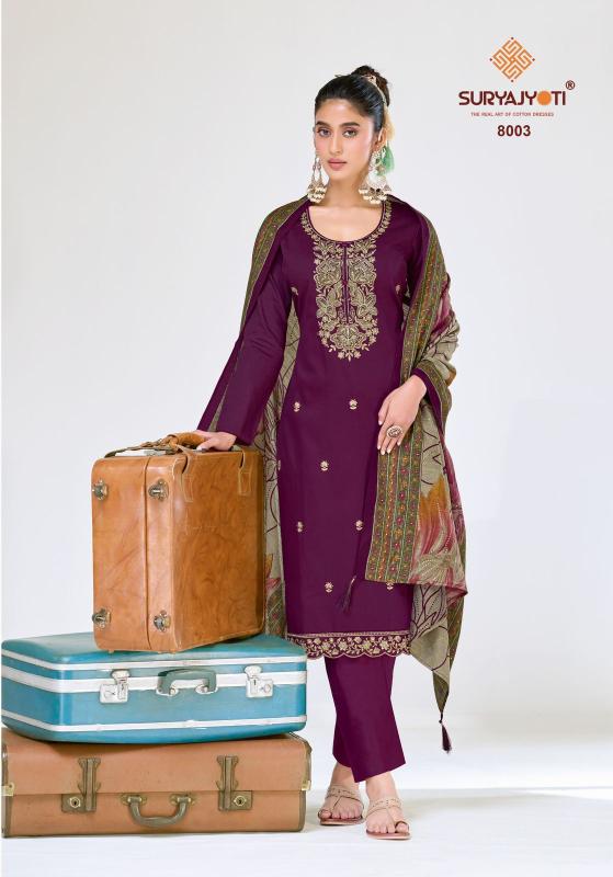 Suryajyoti Pashan Vol 8 Dress materials manufacturers in Mumbai