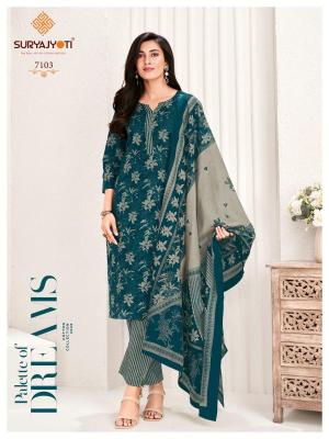 Suryajyoti trendy cotton vol-71 Wholesale dress materials in Hydrabad