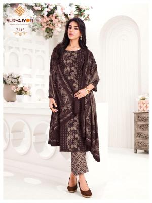 Suryajyoti trendy cotton vol-71 Wholesale dress materials in Hydrabad