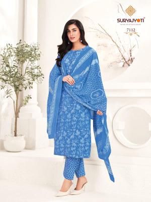 Suryajyoti trendy cotton vol-71 Wholesale dress materials in Hydrabad