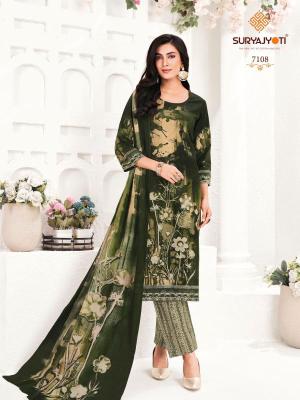 Suryajyoti trendy cotton vol-71 Wholesale dress materials in Hydrabad