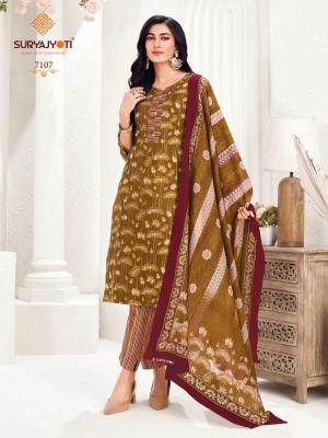 Suryajyoti trendy cotton vol-71 Wholesale dress materials in Hydrabad