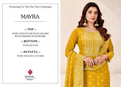 Tanishk mayra dress materials in Surat