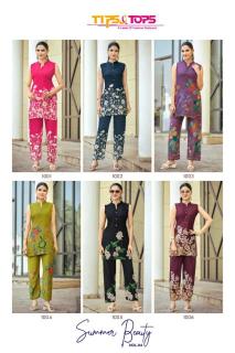 Tipa & tops summer beauty vol 4 coord set Kurti wholesalers in Kolkata
