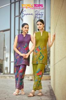 Tipa & tops summer beauty vol 4 coord set Kurti wholesalers in Kolkata