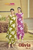 Tips & tops olivia vol 4 coord set Long kurti wholesalers in Kolkata