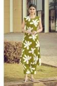 Tips & tops olivia vol 4 coord set Long kurti wholesalers in Kolkata