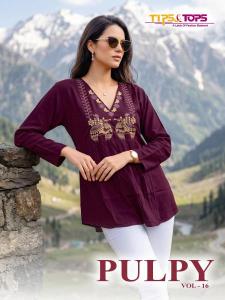 Tips & tops pulpy vol 16 Wholesale Kurti manufacturers in Maharashtra