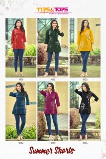 Tips & tops summer Kurti suppliers in Kolkata