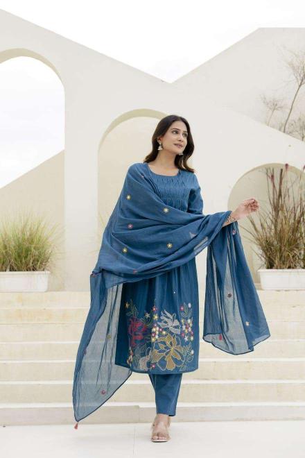 Valerius cotton 3pcs Kurti suppliers in Mumbai