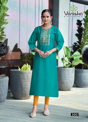 Vaniska five star vol 3 Kurti manufacturers in Hydrabad for boutique owners