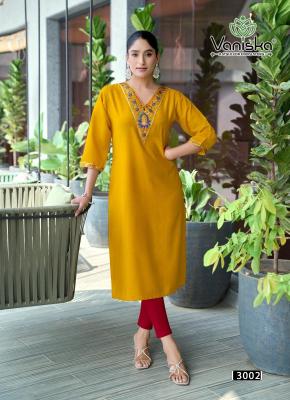 Vaniska five star vol 3 Kurti manufacturers in Hydrabad for boutique owners