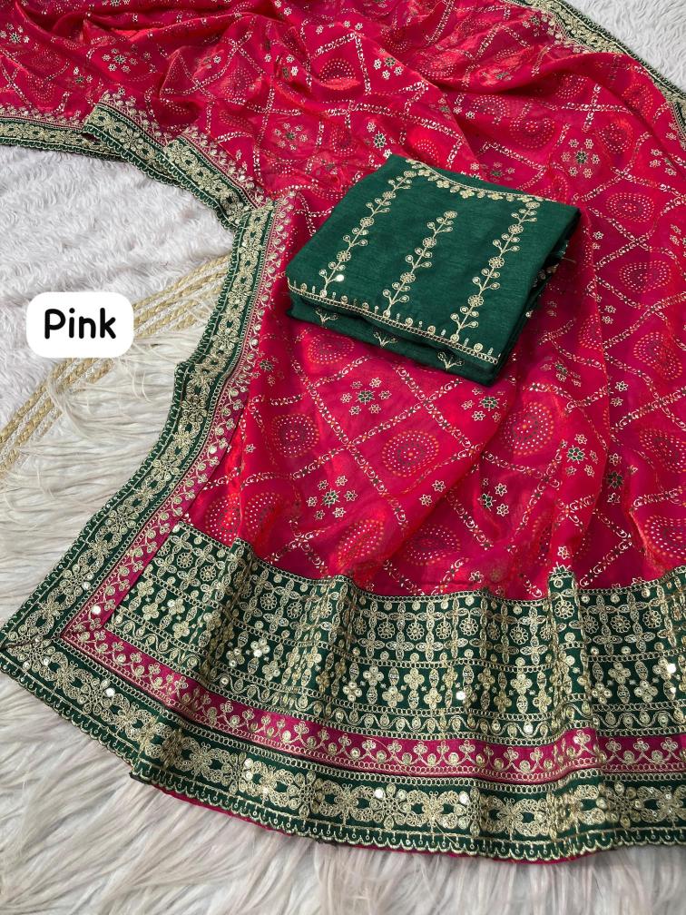 Vinayak bandej Designer sarees wholesale in Ahmedabad