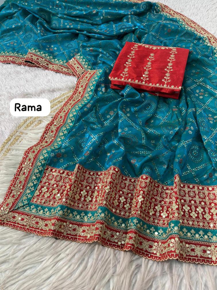 Vinayak bandej Designer sarees wholesale in Ahmedabad