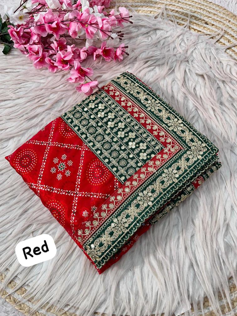 Vinayak bandej Designer sarees wholesale in Ahmedabad