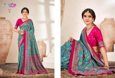 Vipul ivory silk vol-18 Wholesale saree shops in Kolkata