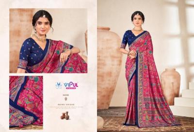 Vipul ivory silk vol-18 Wholesale saree shops in Kolkata
