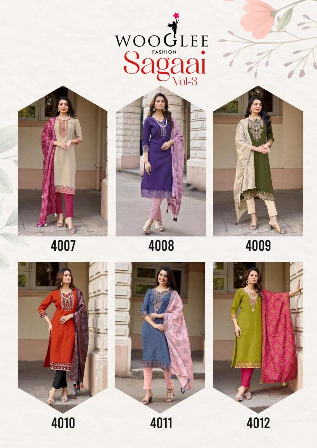 Wooglee sagaai vol 3 Kurti dealers in Hyderabad