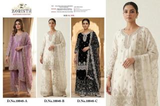 Zorista 10048-A-B-C-D salwar suits manufacturers in Surat