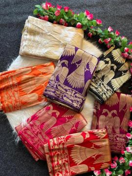 Akshara banarasi silk Bulk saree suppliers in Mumbai
