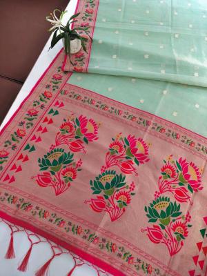 Akshara tissue silk Indian saree wholesale market