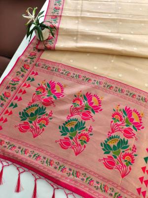 Akshara tissue silk Indian saree wholesale market