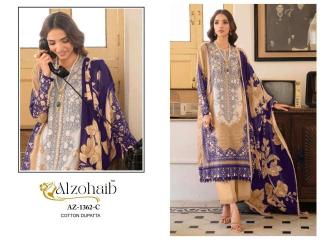 Alzohaib D No-1361 salwar suits manufacturers in Pune