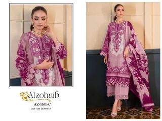 Alzohaib D No-1361 salwar suits manufacturers in Pune