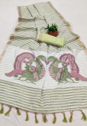 Anupama arya linen Best saree wholesaler in Delhi