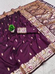 Anupama banarasi silk Wholesale saree suppliers in Gujarat