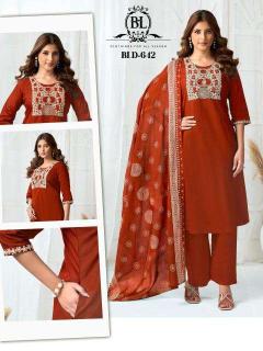Ballika 3pcs Cotton kurtis in Bhavnagar