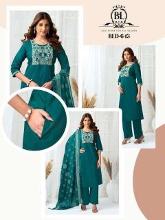Ballika 3pcs Ladies kurtis in Bhavnagar