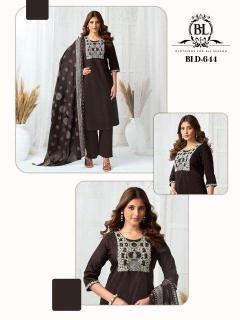 Ballika 3pcs Latest kurti designs in Bhavnagar