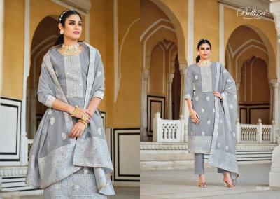Belliza ivory Wholesale dress materials online