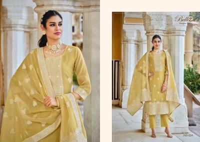 Belliza ivory Wholesale dress materials online