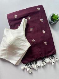 Blousewala cotton Saree wholesalers in pune