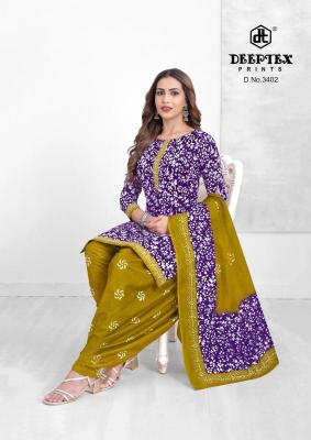 Deeptex batik vol-34 Dress material suppliers in Kolkata