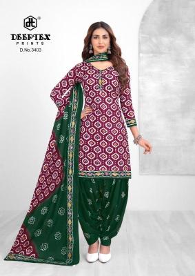 Deeptex batik vol-34 Dress material suppliers in Kolkata
