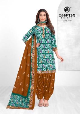 Deeptex batik vol-34 Dress material suppliers in Kolkata