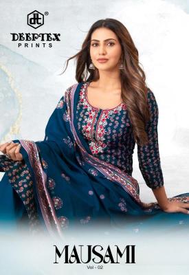 Deeptex mausami vol-2 dress material suppliers in Pune