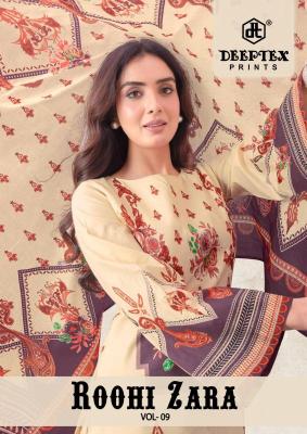 Deeptex roohi zara vol-9 Dress material suppliers in Pune