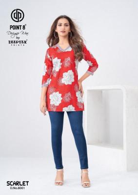 Deeptex scarlet vol-8 Printed kurtis in Ahmedabad