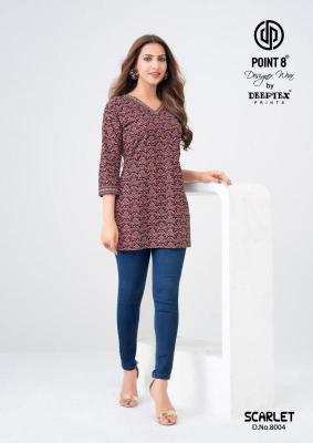 Deeptex scarlet vol-8 Printed kurtis in Ahmedabad