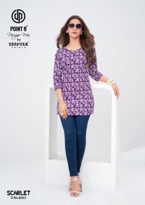 Deeptex scarlet vol-8 Printed kurtis in Ahmedabad