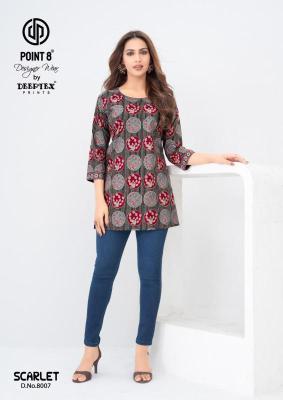 Deeptex scarlet vol-8 Printed kurtis in Ahmedabad