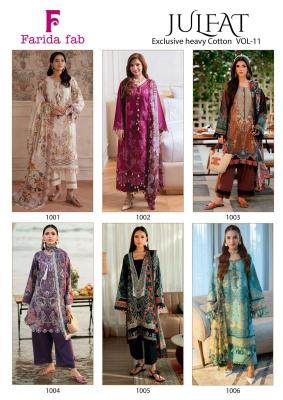 Farida fab julfat vol-11 Salwar kameez wholesale suppliers in Bangalore
