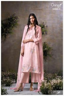 Ganga ahaana 4690 Dress material suppliers in Hyderabad